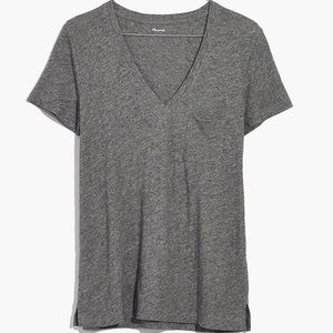Madewell Whisper Cotton V-neck Tee